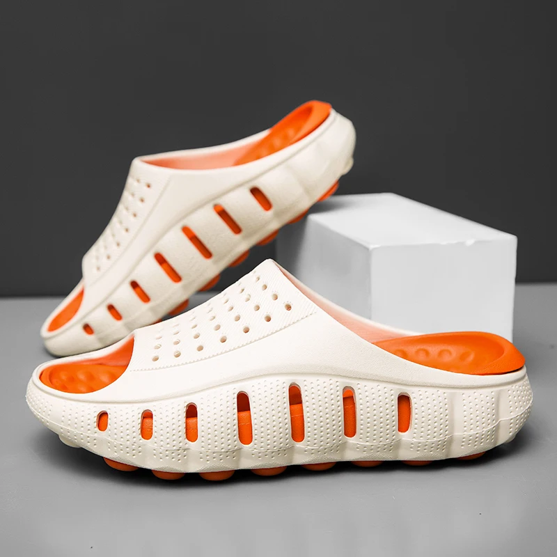 Men Solid Color Integrated Rubber Slippers Wear Resistant Flexible Non Slip Breathable Shower Outdoor Beach Daily Lazy Slides
Men Solid Color Integrated Rubber Slippers Wear Resistant Flexible Non Slip Breathable Shower Outdoor Beach Daily Lazy Slides