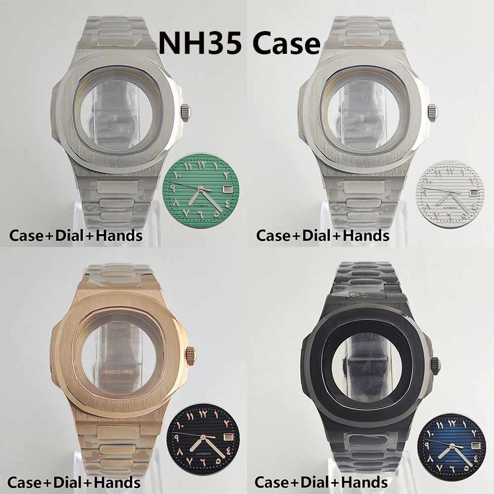 NH35 Watch Case Sapphire Glass Men's Watch Automatic Movement Suitable for NH Series Movement Watch Accessories
NH35 Watch Case Sapphire Glass Men's Watch Automatic Movement Suitable for NH Series Movement Watch Accessories