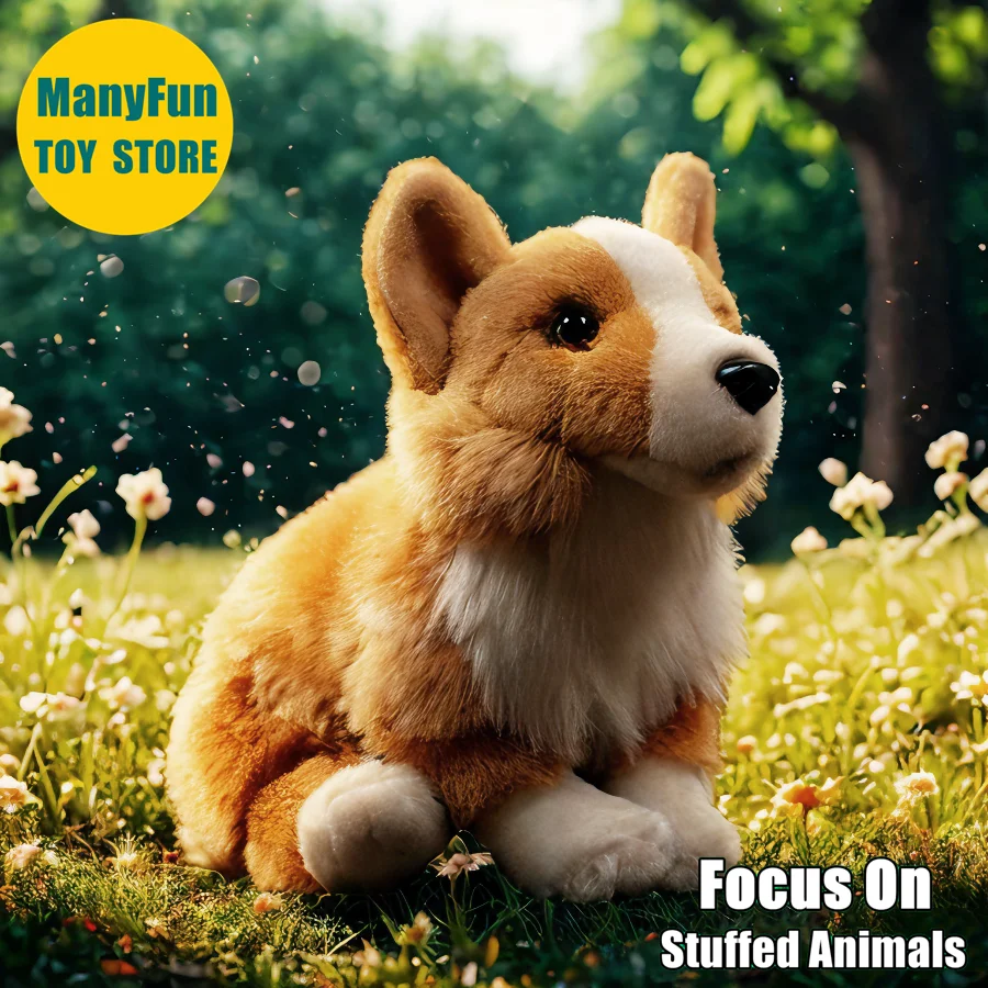Corgi Plush Toy Realistic Welsh Corgi Plushie Lifelike Royal Corgi Stuffed Animal Simulation Doll Toy Gifts
Corgi Plush Toy Realistic Welsh Corgi Plushie Lifelike Royal Corgi Stuffed Animal Simulation Doll Toy Gifts