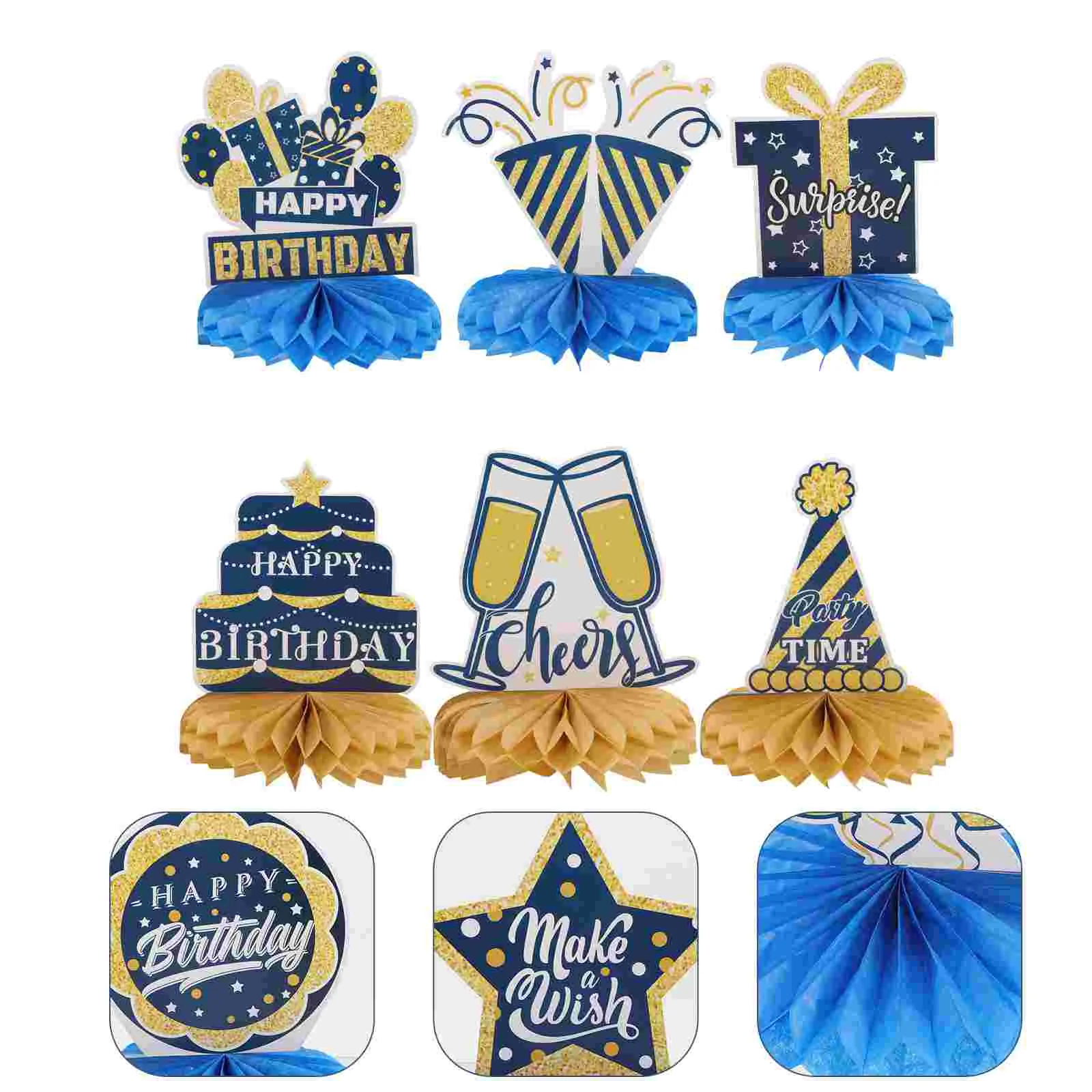 6 Pcs Honeycomb naments Birthday Decor Paper Centerpieces Party Supplies Holiday Adornments Festive Decorations
6 Pcs Honeycomb naments Birthday Decor Paper Centerpieces Party Supplies Holiday Adornments Festive Decorations