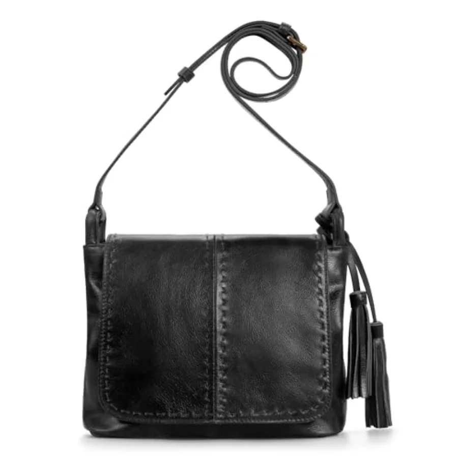 Vintage Leather Crossbody Bag for Women Genuine Leather Purse with Multi-Pockets Medium RFID Shoulder Handbag
Vintage Leather Crossbody Bag for Women Genuine Leather Purse with Multi-Pockets Medium RFID Shoulder Handbag