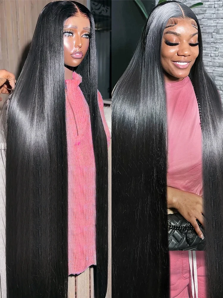 Bone Straight 13x6 Hd Lace Frontal Human Hair Wigs Straight 30 38 inch Transparent Lace Front PrePlucked Wig Brazilian For Women
Bone Straight 13x6 Hd Lace Frontal Human Hair Wigs Straight 30 38 inch Transparent Lace Front PrePlucked Wig Brazilian For Women