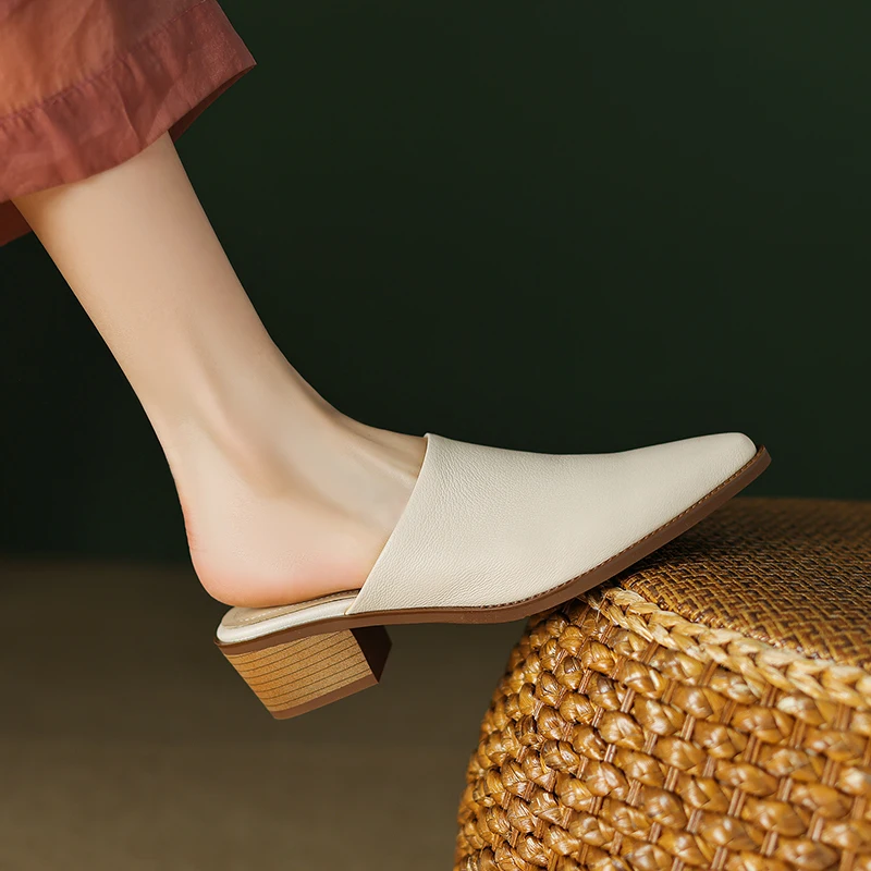 2026 new spring summer women sandals natural leather plus size 22-25.5cm sheepskin+pigskin pointed toe mules heel women shoes
2026 new spring summer women sandals natural leather plus size 22-25.5cm sheepskin+pigskin pointed toe mules heel women shoes