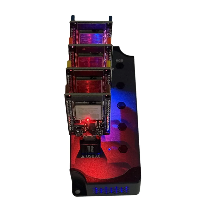 Classic-Nerdminer Hub 1500KH/S Solo Lottery Miner 4X370KH/S Miner Combo Kit Bitcoin BTC Miner Asic Mining Crypto Mining Station
Classic-Nerdminer Hub 1500KH/S Solo Lottery Miner 4X370KH/S Miner Combo Kit Bitcoin BTC Miner Asic Mining Crypto Mining Station