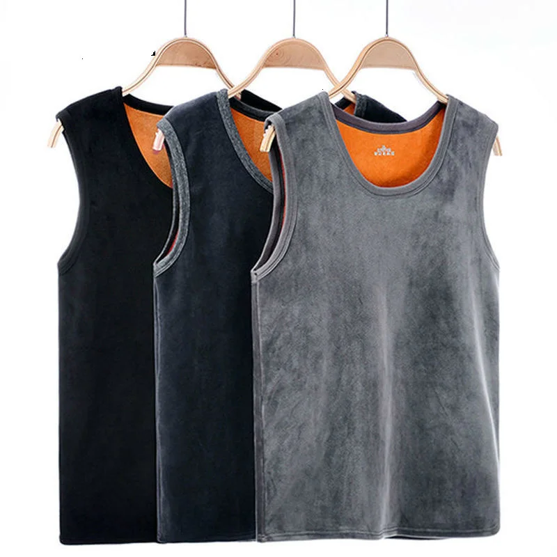 Men Winter Thermal Underwear Tops Body Sleeveless Vest Invisible Thermo Warmer Slimming Sleeveless Velvet Inner Shirt Tank Tops
Men Winter Thermal Underwear Tops Body Sleeveless Vest Invisible Thermo Warmer Slimming Sleeveless Velvet Inner Shirt Tank Tops