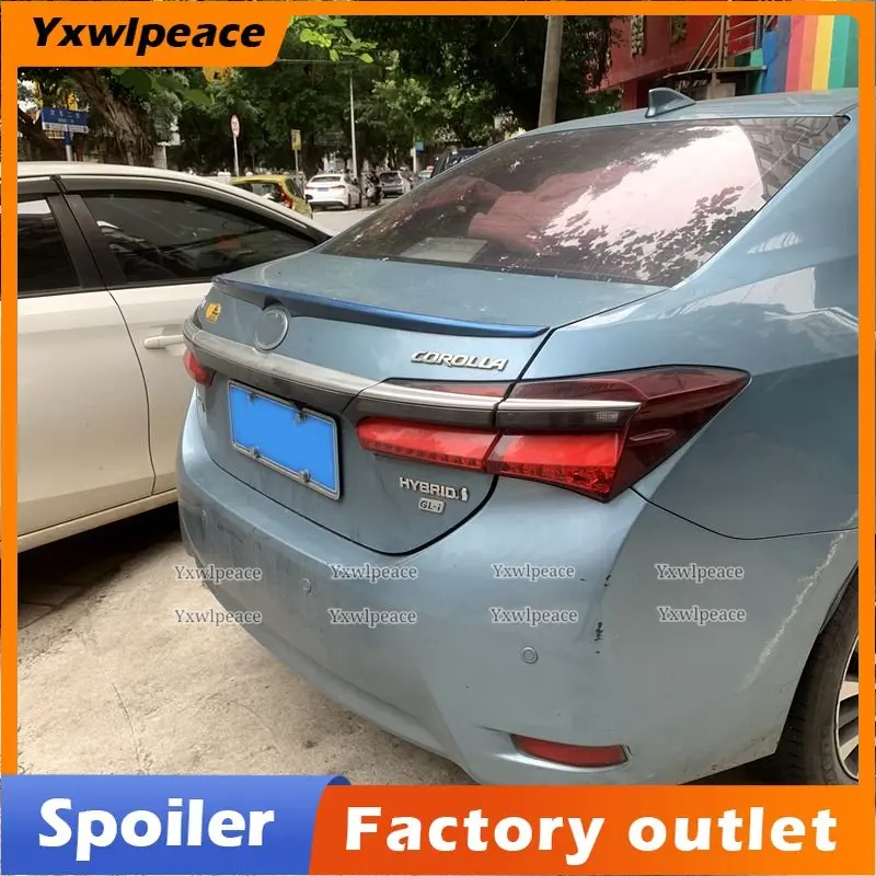 For Toyota Corolla 2014 2015 2016 2017 High Quality ABS Plastic Unpainted Color Rear Trunk Cover Spoiler Car Accessories
For Toyota Corolla 2014 2015 2016 2017 High Quality ABS Plastic Unpainted Color Rear Trunk Cover Spoiler Car Accessories