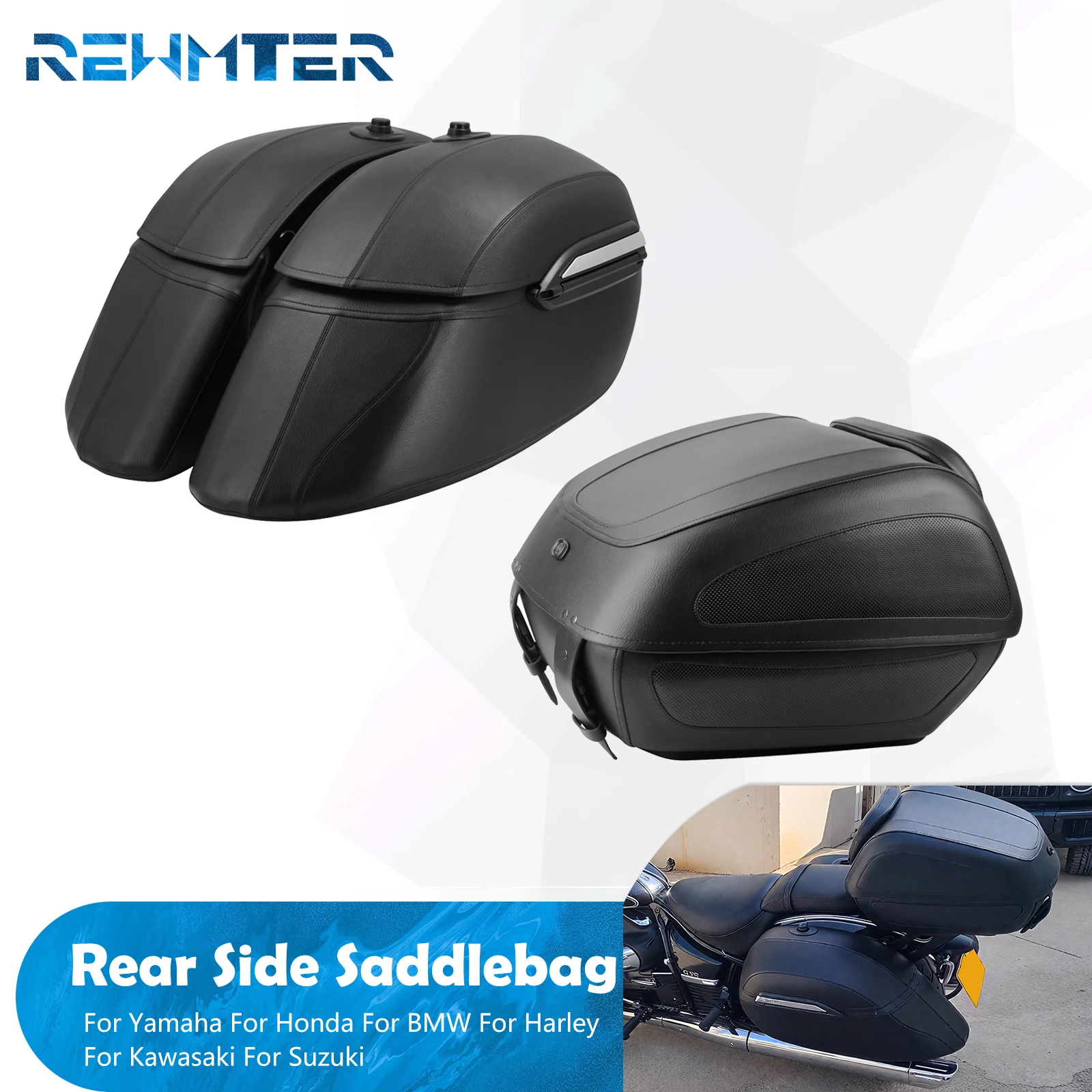 Motorcycle Saddlebag Rear Top Side Luggage Trunk Bags Tail Travel Box For Harley For Yamaha For Honda For BMW For Kawasaki
Motorcycle Saddlebag Rear Top Side Luggage Trunk Bags Tail Travel Box For Harley For Yamaha For Honda For BMW For Kawasaki