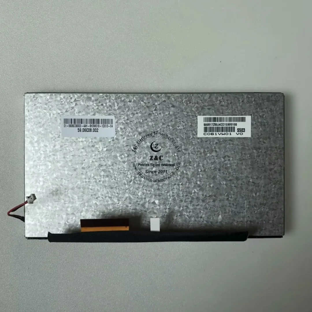 C061VW01 V0 C061VW01V0 Новый оригинальный 6,1-дюймовый ЖК-дисплей с сенсорным экраном для GPS-автомобильной навигации
C061VW01 V0 C061VW01V0 Новый оригинальный 6,1-дюймовый ЖК-дисплей с сенсорным экраном для GPS-автомобильной навигации
