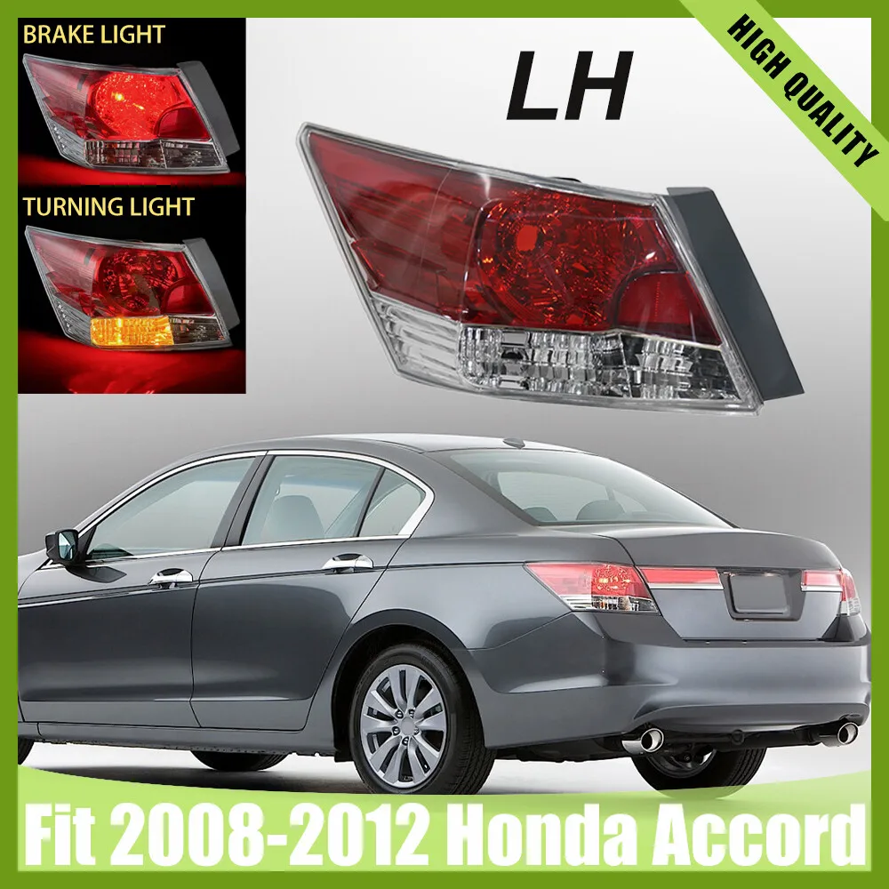 For 2008-2012 Honda Accord Sedan Left Side Rear Tail Light Lamp Brake Halogen
For 2008-2012 Honda Accord Sedan Left Side Rear Tail Light Lamp Brake Halogen