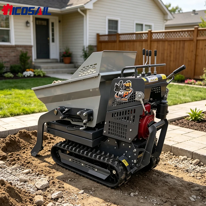 Custom 500kg Dump Truck CE 500kg Lifting Dumper Mini Crawler Dumper Hydraulic High Lift Tipper for Construction Workshop Farm
Custom 500kg Dump Truck CE 500kg Lifting Dumper Mini Crawler Dumper Hydraulic High Lift Tipper for Construction Workshop Farm