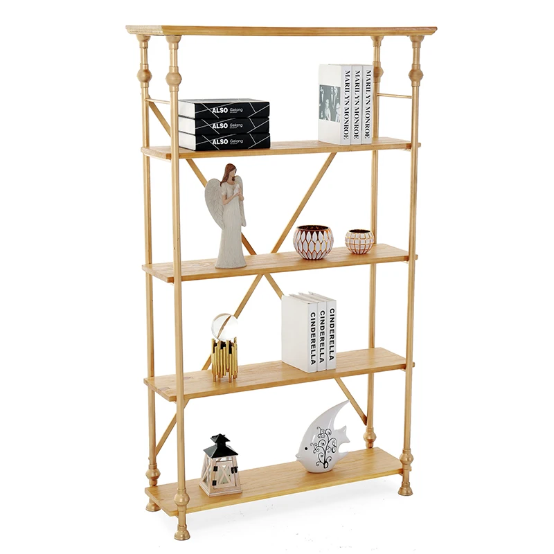 Bookshelf storage floor-to-ceiling living room solid wood bedroom log gold wrought iron retro book finishing custom mu
Bookshelf storage floor-to-ceiling living room solid wood bedroom log gold wrought iron retro book finishing custom mu