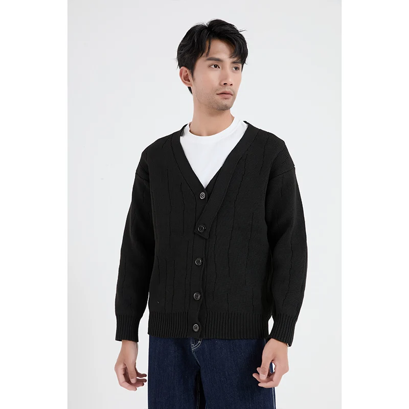 Korean Button Knit Sweater Slim Fit and Warm Inner Layer Slimming Long Sleeved Men's Top
Korean Button Knit Sweater Slim Fit and Warm Inner Layer Slimming Long Sleeved Men's Top