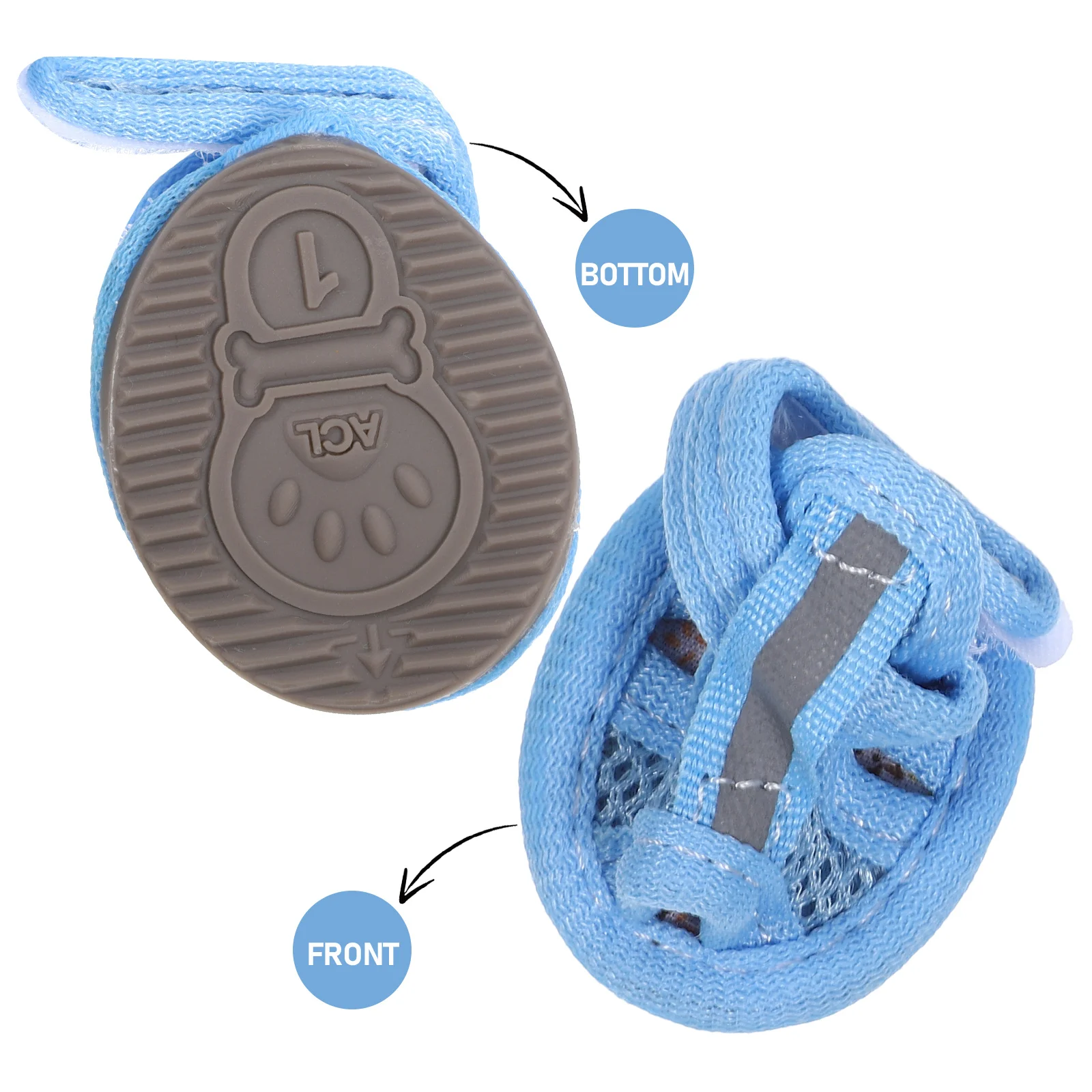 4 Pcs Dog Shoes Breathable Mesh Pet Sandals Summer Outdoor Paw Boots Flexible Sole 5 Sizes Hot Pavement Protection
4 Pcs Dog Shoes Breathable Mesh Pet Sandals Summer Outdoor Paw Boots Flexible Sole 5 Sizes Hot Pavement Protection