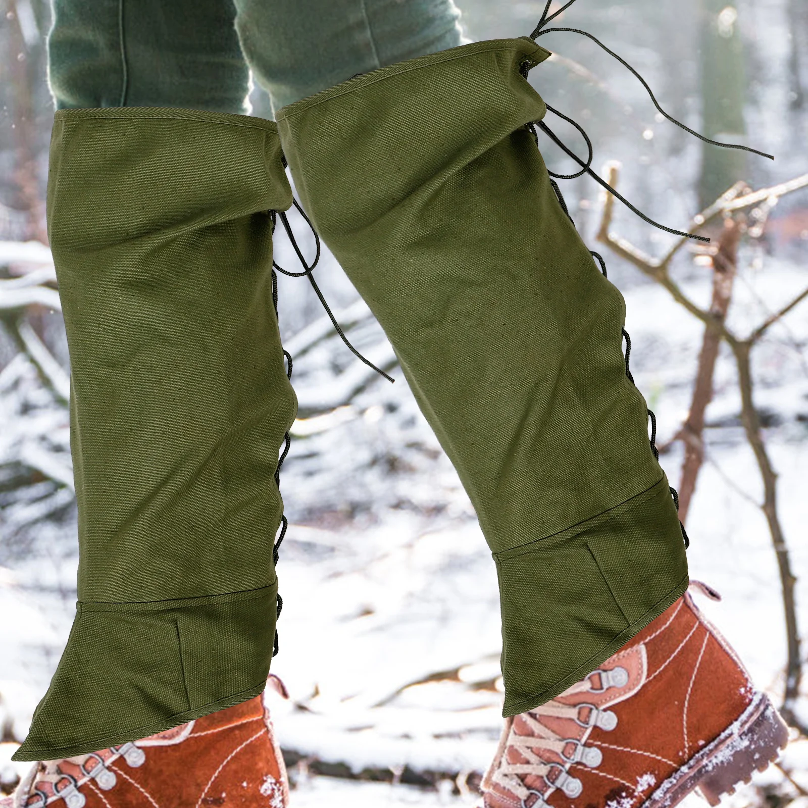 1 Pair Anti- Leg Gaiters Waterproof Durable Hiking Gaiters For Men Women Outdoor Climbing Camping Snow Defense
1 Pair Anti- Leg Gaiters Waterproof Durable Hiking Gaiters For Men Women Outdoor Climbing Camping Snow Defense