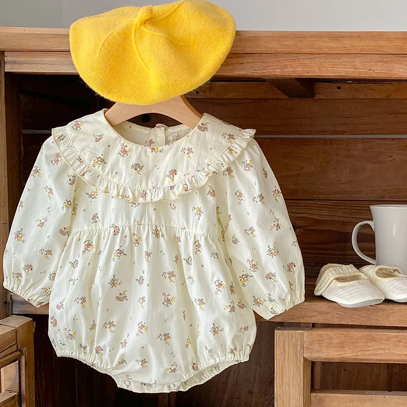 2024 New Spring Toddler Baby Girl Romper Cotton Long Sleeve Printing Newborn Baby Girl Jumpsuit 0-24M Baby Girl Clothing
2024 New Spring Toddler Baby Girl Romper Cotton Long Sleeve Printing Newborn Baby Girl Jumpsuit 0-24M Baby Girl Clothing