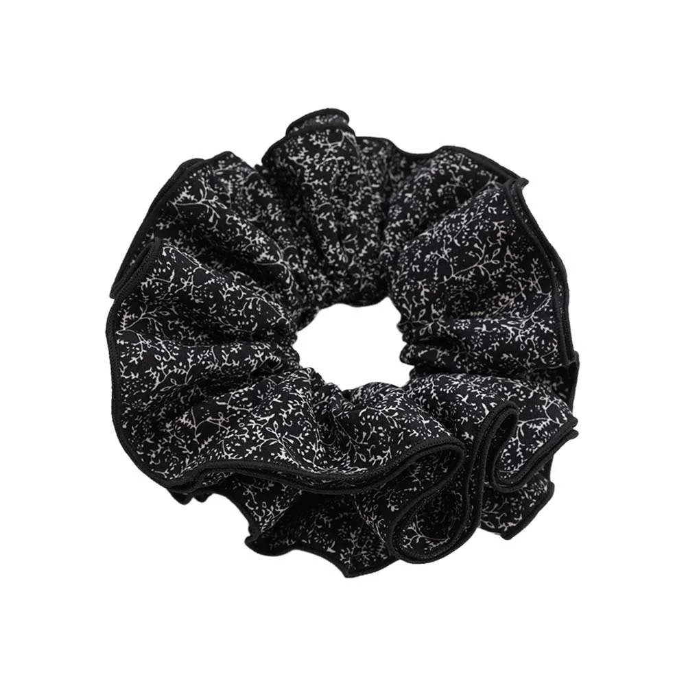 Hair Accessories Oversized Floral Hair Scrunchies Elegant Retro Black White Layered Head Bands Rubber Bands For Lady Girl Women
Hair Accessories Oversized Floral Hair Scrunchies Elegant Retro Black White Layered Head Bands Rubber Bands For Lady Girl Women