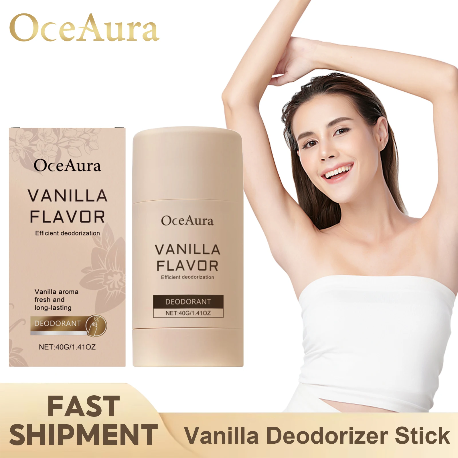 Body Odor Remove Cream Vanilla Scent Bad Smell Removing Anti Sweating Lasting Freshness Underarm Deodorant Antiperspirant Stick
Body Odor Remove Cream Vanilla Scent Bad Smell Removing Anti Sweating Lasting Freshness Underarm Deodorant Antiperspirant Stick