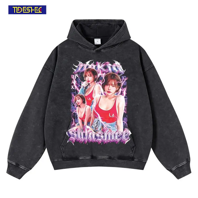 2023 Men Retro Pullover Female Graphic Letter Washed Vintage Hoodie Y2K Harajuku Streetwear Punk Goth Hooded Sweatshirt
2023 Men Retro Pullover Female Graphic Letter Washed Vintage Hoodie Y2K Harajuku Streetwear Punk Goth Hooded Sweatshirt