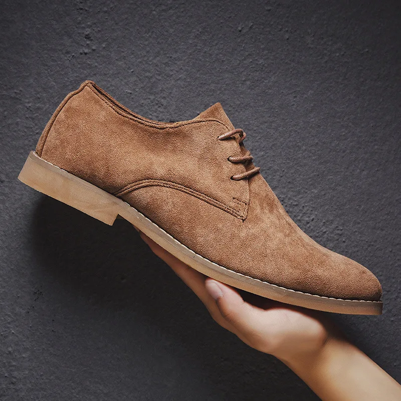 Men Shoes England Trend Casual Shoes Male Suede Oxford Boots Wedding Leather Dress Shoes Men Flats Zapatillas Hombre
Men Shoes England Trend Casual Shoes Male Suede Oxford Boots Wedding Leather Dress Shoes Men Flats Zapatillas Hombre