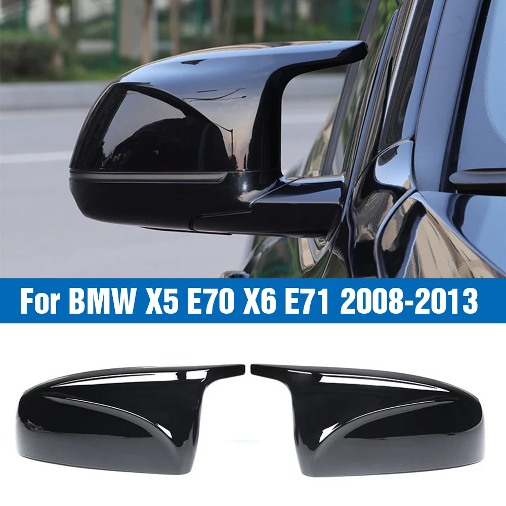 Car Rear View Side Mirror Cover for BMW E70 X5 E71 X6 E72 Rearview Caps Carbon Fiber Gloss Black Style Auto Accessories
Car Rear View Side Mirror Cover for BMW E70 X5 E71 X6 E72 Rearview Caps Carbon Fiber Gloss Black Style Auto Accessories