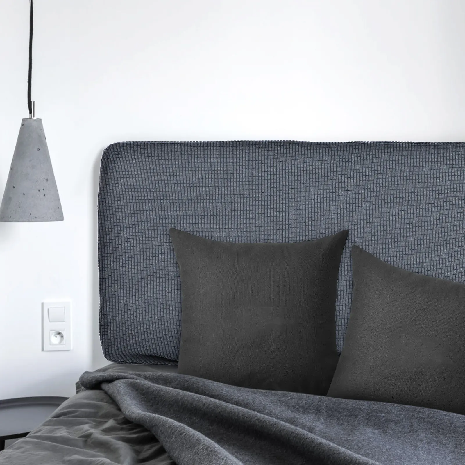 Stretchy Polyester Headboard Cover Elastic Edge Slipcover for Double Bed Minimalist Solid Color Washable Bedroom Protector
Stretchy Polyester Headboard Cover Elastic Edge Slipcover for Double Bed Minimalist Solid Color Washable Bedroom Protector