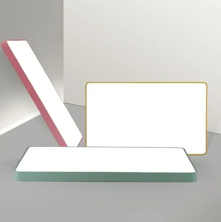 creative atmosphere Nordic designer living room lamps LED bedroom rectangular color makaron ceiling lighting
creative atmosphere Nordic designer living room lamps LED bedroom rectangular color makaron ceiling lighting
