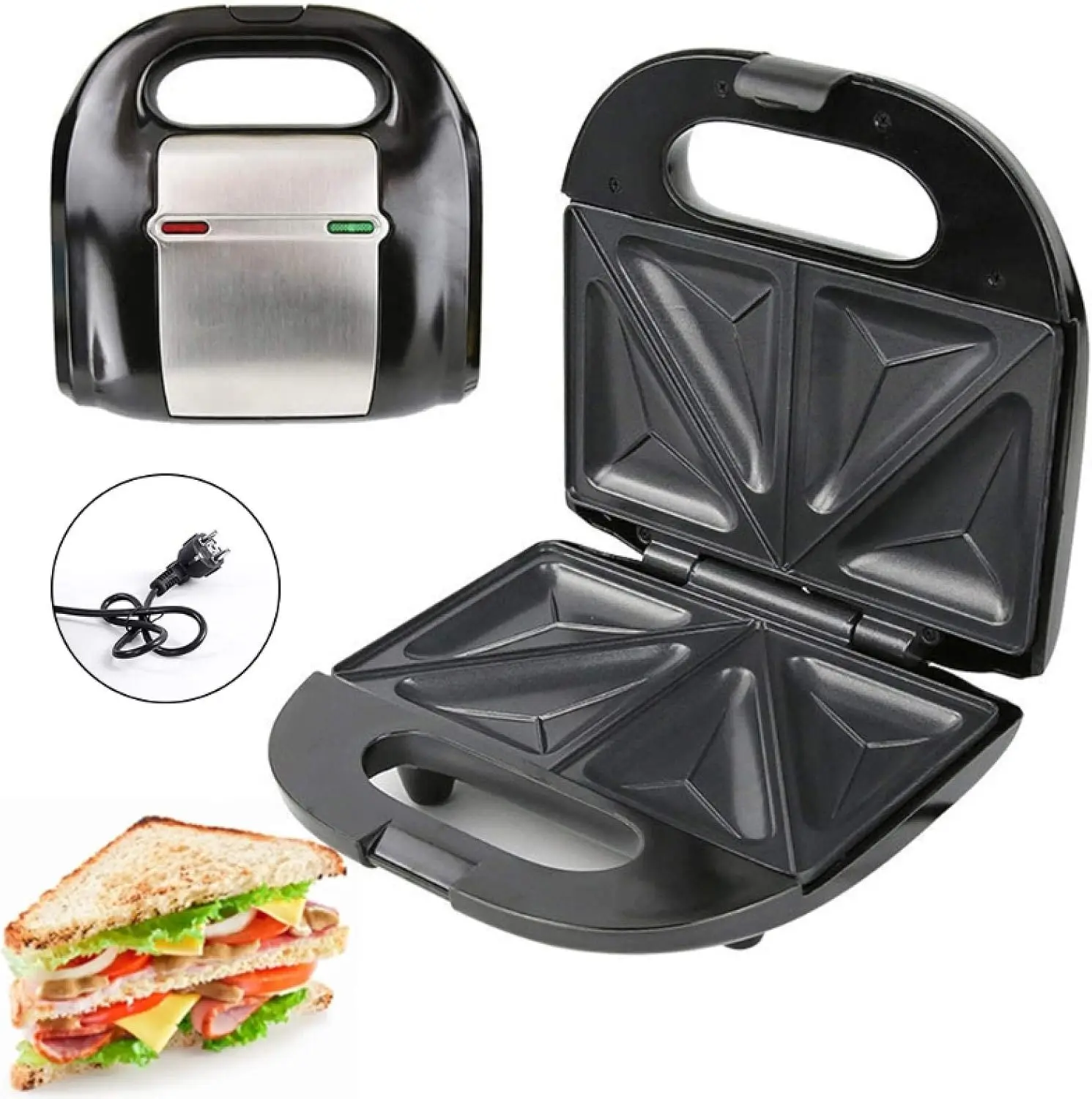 Mini Waffle Maker,Sandwich Maker Toastie , Waffle Maker , Waffle Maker 750W Mini Household Waffle Sandwich Maker Breakfast Bakin
Mini Waffle Maker,Sandwich Maker Toastie , Waffle Maker , Waffle Maker 750W Mini Household Waffle Sandwich Maker Breakfast Bakin