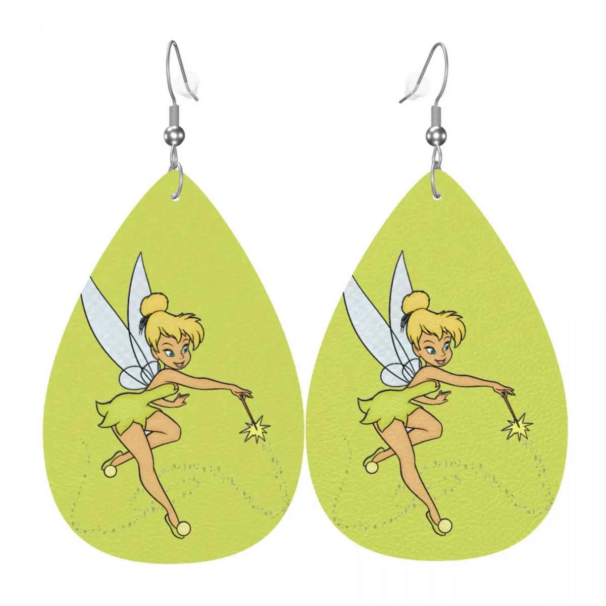 Custom Drop Dangle Earrings Tinker Bell Cute Cartoon Leather Teardrop Earrings PVC Leather for Gifts Dainty Jewelry
Custom Drop Dangle Earrings Tinker Bell Cute Cartoon Leather Teardrop Earrings PVC Leather for Gifts Dainty Jewelry