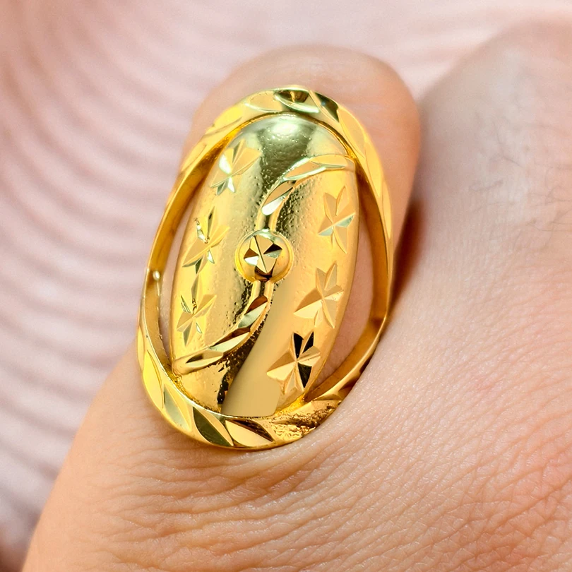 Wedding Gold Color Indian Ring Gold Color Rings For Man Women African Wedding Ring Gifts
Wedding Gold Color Indian Ring Gold Color Rings For Man Women African Wedding Ring Gifts