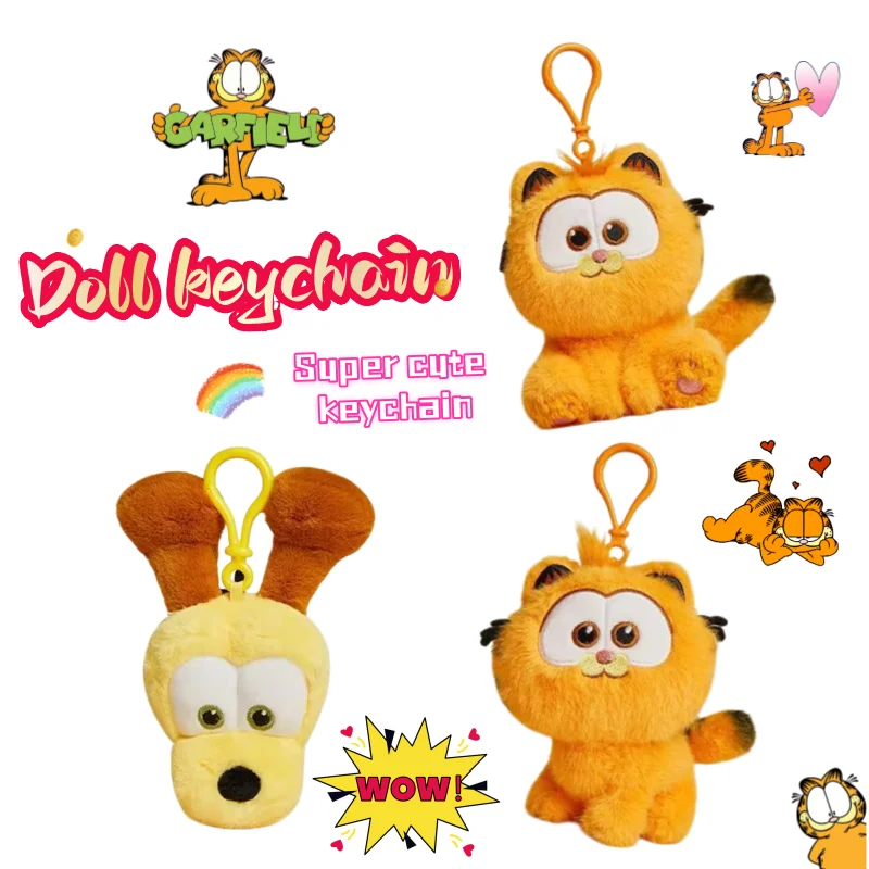 New Garfield Pooky Doll Doll Small Pendant Creative Personality Male and Female Student Backpack Decorative Exquisite Keychain
New Garfield Pooky Doll Doll Small Pendant Creative Personality Male and Female Student Backpack Decorative Exquisite Keychain