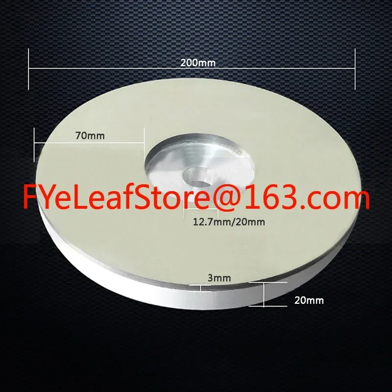 200MM Resin Diamond Wheel Grinding For Hairdressing Scissor/Electric Clipper/Gem/Jade/Tungsten Steel Knife Polishing Disc
200MM Resin Diamond Wheel Grinding For Hairdressing Scissor/Electric Clipper/Gem/Jade/Tungsten Steel Knife Polishing Disc