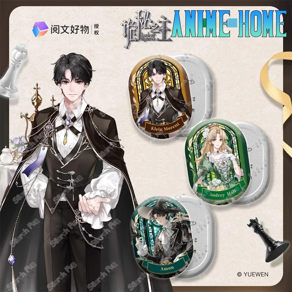 Novel Lord of Mysteries Klein Moretti Amon Party Time Baji Badge Brooch Pin Cosplay Official Original Fan Gift
Novel Lord of Mysteries Klein Moretti Amon Party Time Baji Badge Brooch Pin Cosplay Official Original Fan Gift