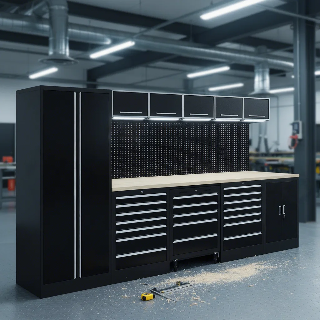Combination Tool Cabinet Steel Removable Workbench Heavy Duty Workstation Garage Tool Chest Modular Drawer Tool Cabinet SystemAT
Combination Tool Cabinet Steel Removable Workbench Heavy Duty Workstation Garage Tool Chest Modular Drawer Tool Cabinet SystemAT