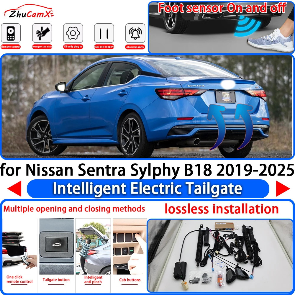 ZhuCamX for Nissan Leaf ZE1 2018-2025 OEM Power Liftgate Trunk Electric Suction Tailgate Intelligent Tail Gate Lift Strut System
ZhuCamX for Nissan Leaf ZE1 2018-2025 OEM Power Liftgate Trunk Electric Suction Tailgate Intelligent Tail Gate Lift Strut System
