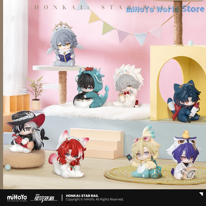 Honkai Star Rail Official Original Male Dormitory Series Q Edition Role Boxs PVC Decoration 6-8cm Danheng Ornament Jingyuan Gift
Honkai Star Rail Official Original Male Dormitory Series Q Edition Role Boxs PVC Decoration 6-8cm Danheng Ornament Jingyuan Gift