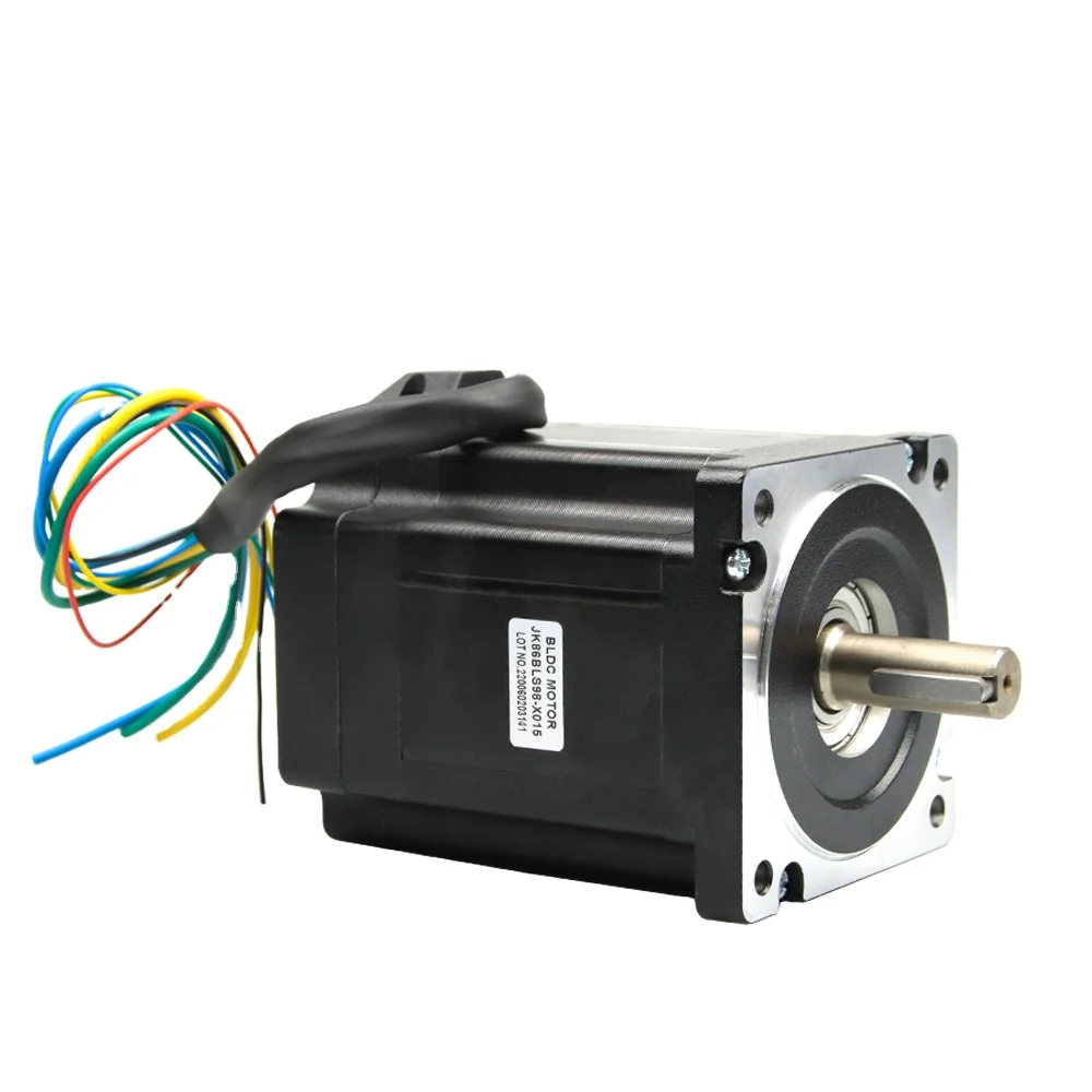 Brushless Dc Motor Kits 48V 3000rpm 490W 1.56N.m JK86BLS98-X015 with JKBLD750
Brushless Dc Motor Kits 48V 3000rpm 490W 1.56N.m JK86BLS98-X015 with JKBLD750