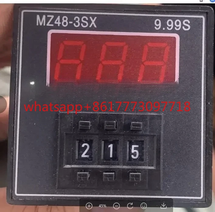 time relay MZ48-3SX pull code time relay DH48-3SX 9.99S
time relay MZ48-3SX pull code time relay DH48-3SX 9.99S