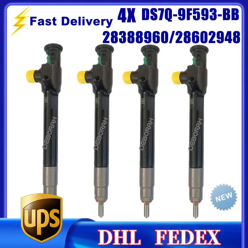 4X DS7Q-9F593-BB 9674984080 28319895 28388960 28602948 Injector for FORD PEUGE
4X DS7Q-9F593-BB 9674984080 28319895 28388960 28602948 Injector for FORD PEUGE