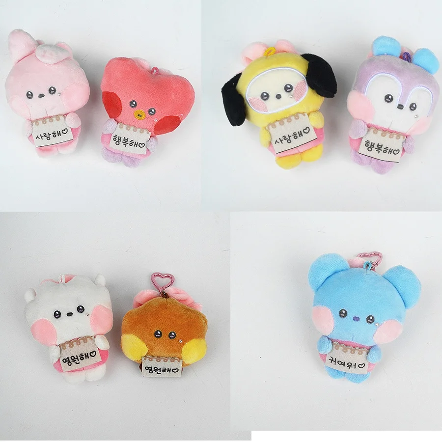 Новый плюшевый брелок BT21 с табличкой; брелок в форме сердца, милый и очаровательный аксессуар, который станет прекрасным небольшим подарком.
Новый плюшевый брелок BT21 с табличкой; брелок в форме сердца, милый и очаровательный аксессуар, который станет прекрасным небольшим подарком.