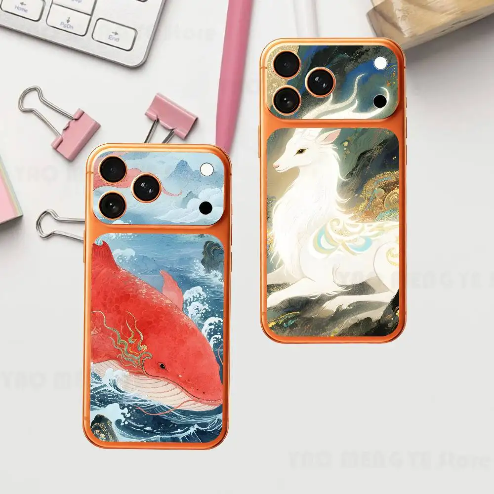 Shan Hai Jing Plain Decal Skin For IPhone17 Pro ProMax Back Film Cover Wrap Anti-scratch Durable Sticker
Shan Hai Jing Plain Decal Skin For IPhone17 Pro ProMax Back Film Cover Wrap Anti-scratch Durable Sticker