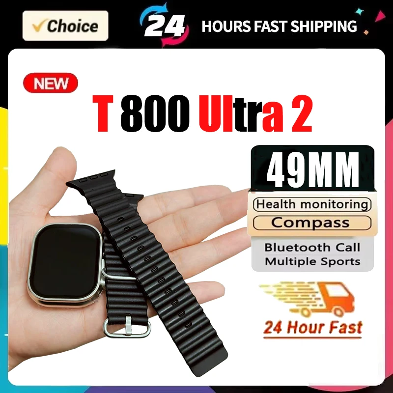 Смарт-часы 2025 T800 Ultra 2, часы Ultra Gen 2 IWO, Bluetooth, водонепроницаемые беспроводные часы для фитнеса с пульсометром
Смарт-часы 2025 T800 Ultra 2, часы Ultra Gen 2 IWO, Bluetooth, водонепроницаемые беспроводные часы для фитнеса с пульсометром 