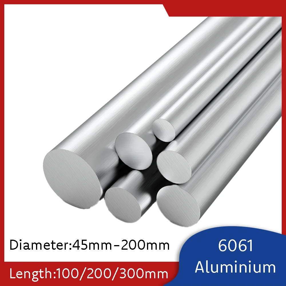 Aluminium Rod 6061 Alu Round Bar High-Quality Electrical and Thermal Conductivity Metal Cylindrical Rods 45mm-200mm Diameter
Aluminium Rod 6061 Alu Round Bar High-Quality Electrical and Thermal Conductivity Metal Cylindrical Rods 45mm-200mm Diameter