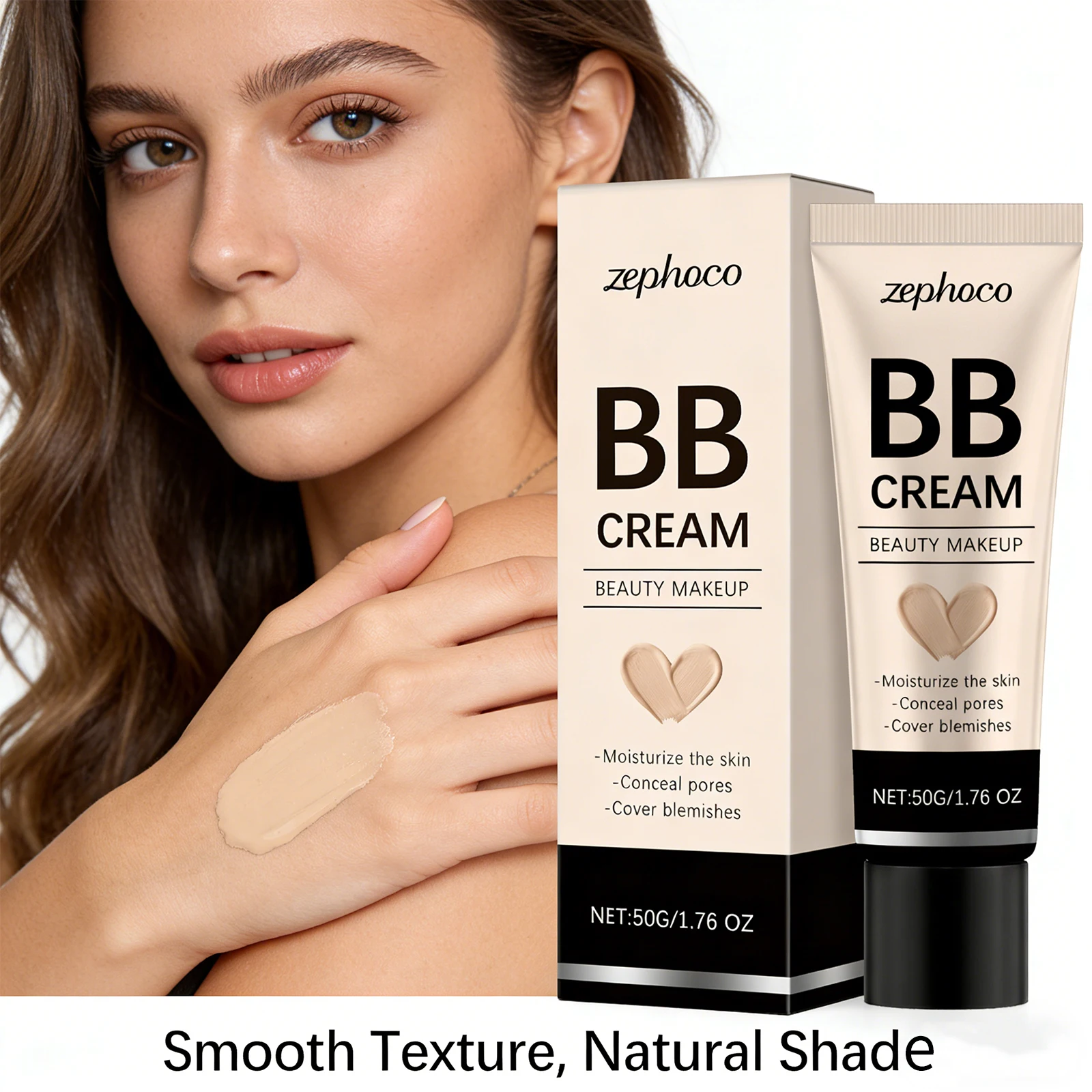 Натуральный BB-крем-консилер для лица: полное покрытие, маскировка шрамов от акне и несовершенств, контроль жирности
Натуральный BB-крем-консилер для лица: полное покрытие, маскировка шрамов от акне и несовершенств, контроль жирности