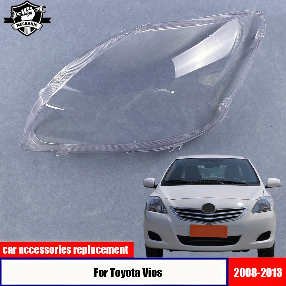 For Toyota Vios 2008-2013 Headlight Cover Transparent Headlamp Shell Lamp Shade Lens Replace Original Lampshade Plexiglass
For Toyota Vios 2008-2013 Headlight Cover Transparent Headlamp Shell Lamp Shade Lens Replace Original Lampshade Plexiglass