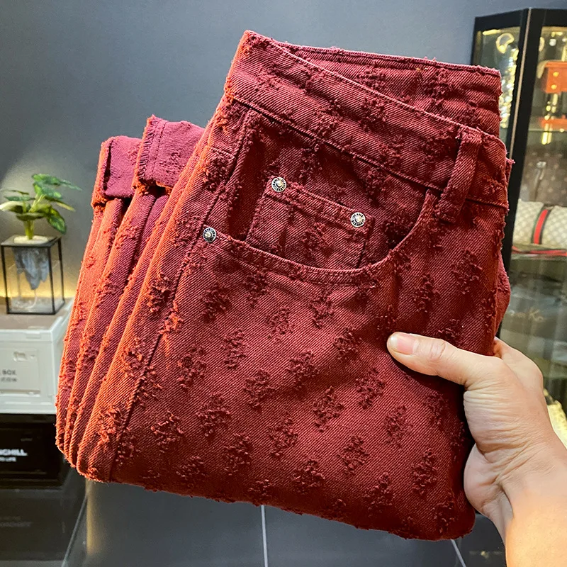 Retro street jeans men's fashion Y2K trend brand 2025 new men's clothing spring casual loose straight denim pants
Retro street jeans men's fashion Y2K trend brand 2025 new men's clothing spring casual loose straight denim pants