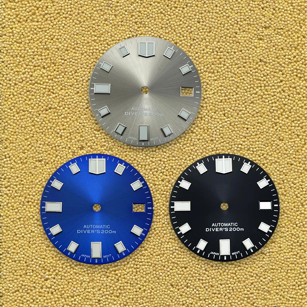 28.5mm S Logo Dial Green Luminous For NH35 NH36 Movement High Quality Watch Modification repair Accessories
28.5mm S Logo Dial Green Luminous For NH35 NH36 Movement High Quality Watch Modification repair Accessories
