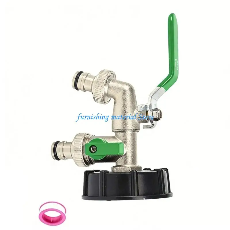 Y5GD Double Outlet Water Tap Zinc Alloy 1 in 2 out Mop Pool Faucet Double Open Washing Machine Faucet Easy to Install
Y5GD Double Outlet Water Tap Zinc Alloy 1 in 2 out Mop Pool Faucet Double Open Washing Machine Faucet Easy to Install