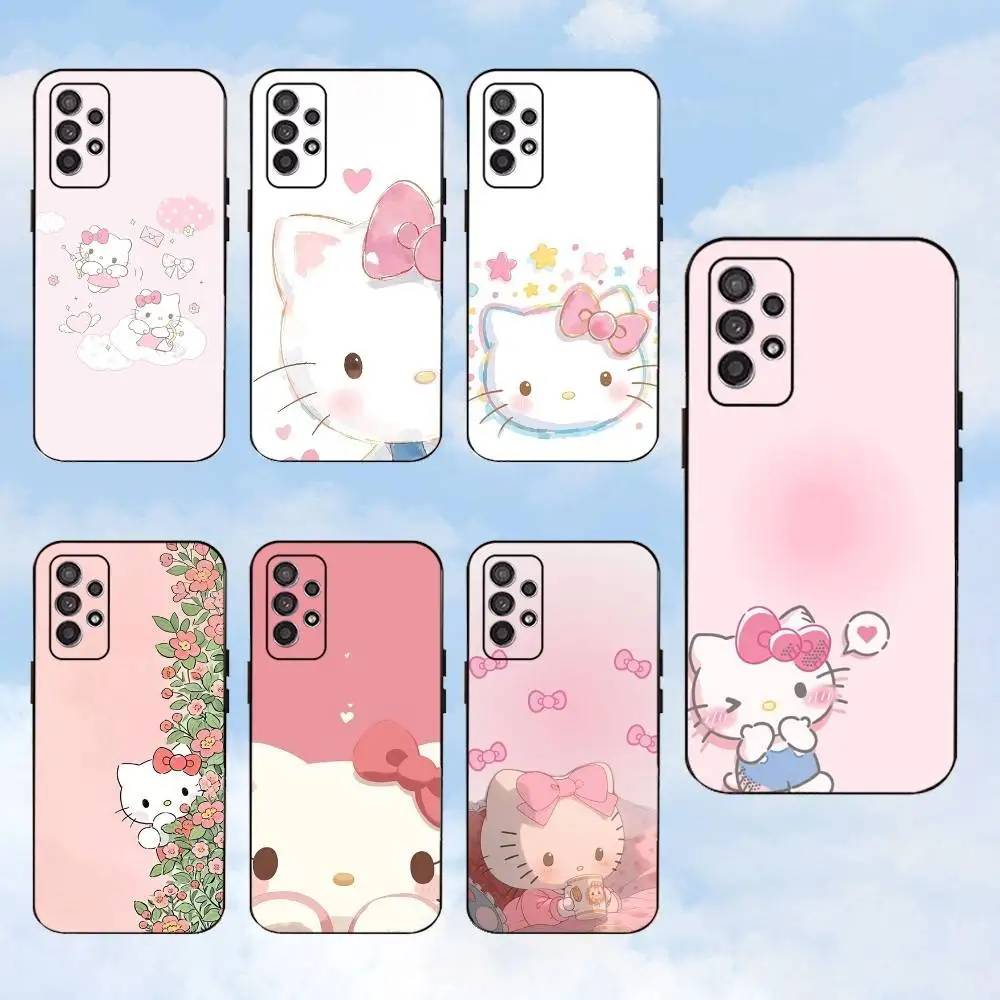 Cute H-Hello Cartoon K-Kitty Phone Case For Samsung S25,S24,S23,S22,S21,S20,S10,Ultra,Plus,Lite,FE,Soft Silicone Black Cover
Cute H-Hello Cartoon K-Kitty Phone Case For Samsung S25,S24,S23,S22,S21,S20,S10,Ultra,Plus,Lite,FE,Soft Silicone Black Cover