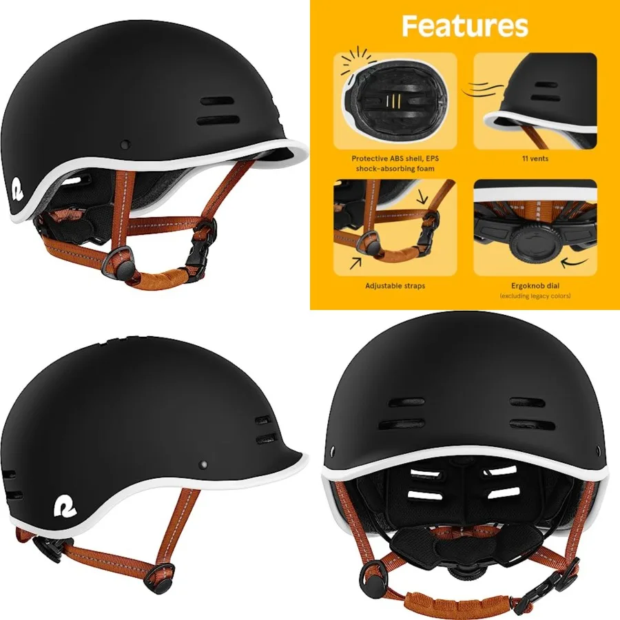 Remi Adult Bike Helmet for Men Women - Bicycle Helmet for Commuting, Road Biking, Skating with Adjustable Dial
Remi Adult Bike Helmet for Men Women - Bicycle Helmet for Commuting, Road Biking, Skating with Adjustable Dial