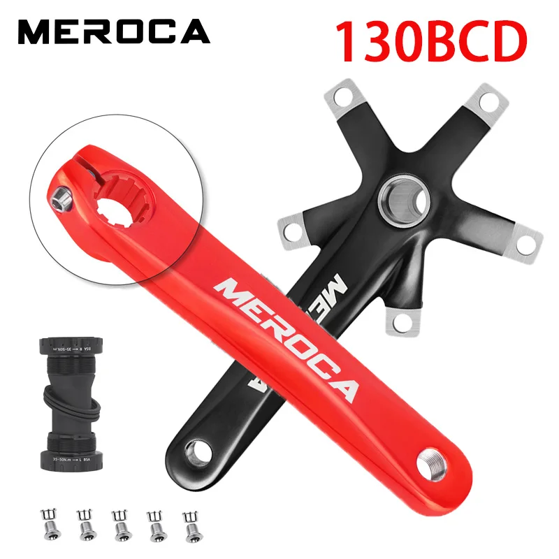 Шатуны MEROCA 130bcd BMX 170 мм, велосипедный шатун, легкий полый встроенный шатун, нижний кронштейн с подшипником 24 мм для велосипеда Brompton
Шатуны MEROCA 130bcd BMX 170 мм, велосипедный шатун, легкий полый встроенный шатун, нижний кронштейн с подшипником 24 мм для велосипеда Brompton